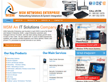 Tablet Screenshot of msm-networks.com